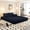 Blue, variant on LLappuil 79" Futon Convertible Sofa Bed, Sherpa Fleece Human Dog Bed, Floor Lazy Sofa Bed for Living Room Brown
