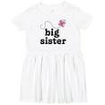thumbnail image 3 of Inktastic Big Sister Butterfly Announcement Girls Toddler Dress, 3 of 5