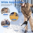 thumbnail image 3 of LABELEPH Black 86.00X21.50X10.50CM D-shaped Handle ABS EVA Alloy Snow Shovel 1Set for Extendable Snow Shoveling, 3 of 7