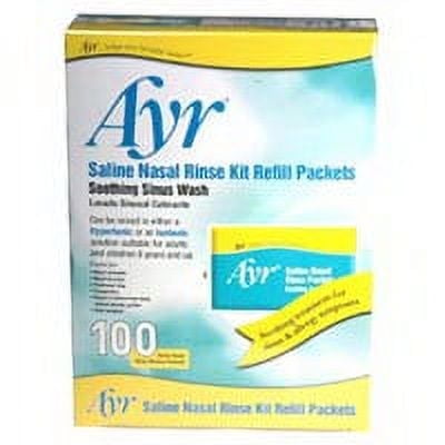Ayr Sinus Rinse Kit Refill Packets - 100 Packs, 6 Pack