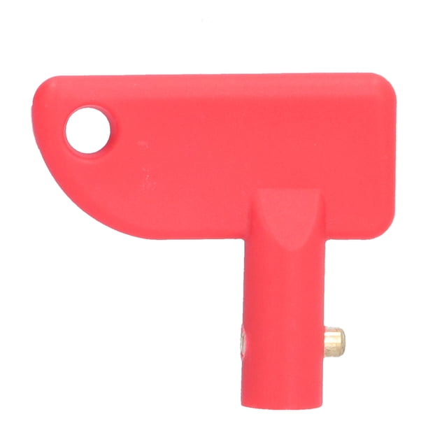 Accesorio de llave de interruptor de batería, 4 piezas Interruptor de batería de automóvil Accesorio de llave de interruptor de batería de vehículo Kit de llave de interruptor de batería