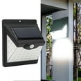 thumbnail image 1 of Lámpara De Pared Con Sensor Solar De Pared 40 LED Para Exteriores, Patio, Pasillo, Calzadas, Porches, Jardín, Seguridad, 1 of 7