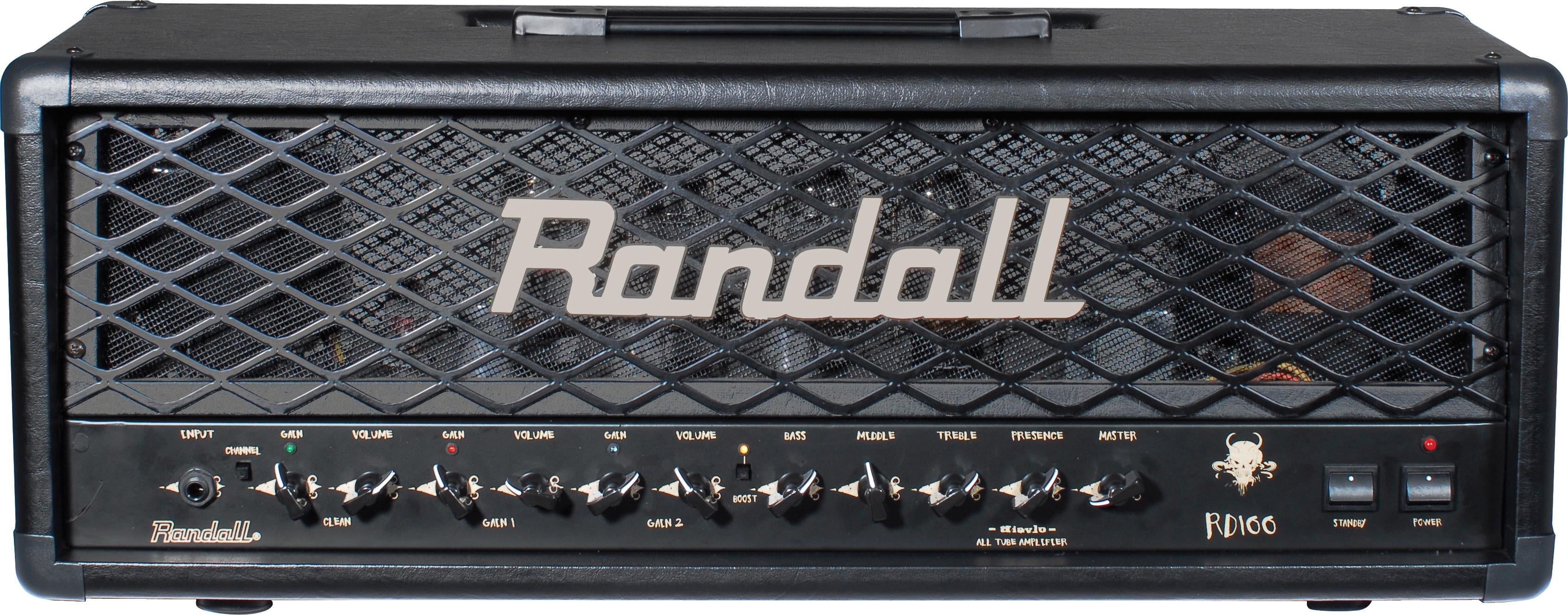 Randall Diavlo RD100H 3Channel 100W All Tube Guitar Amp Head with Speaker Emulated Output