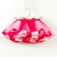 thumbnail image 3 of BAYAIXZ Princess Tutu Kids Girls Ballet Skirts Costume Party Rainbow Tulle Dance Skirt Purple Tutu Tulle Dress Fourth Of July Tutu for Girls (Hot Pink,S), 3 of 5