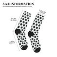 thumbnail image 3 of KLL Soccer Print Cool Socks Men's Women's Crew Socks Funny Crazy Novelty Stockings, 3 of 7