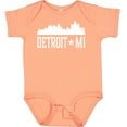 thumbnail image 3 of Inktastic Detroit Michigan Skyline MI Cities Boys or Girls Baby Bodysuit, 3 of 5