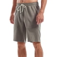 thumbnail image 1 of Timegard Shorts Men Sweat Shorts Straight Leg Elastic Waist Loose Comfy Workout Shorts with Pockets, 1 of 5