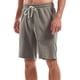 thumbnail image 2 of pstuiky Pantalones cortos para hombre, Pantalones cortos casuales de moda para hombre, de color liso, con cordón y cintura elástica Pantalones cortos de golf, 2 of 5