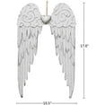 thumbnail image 6 of Angel Wings Wall Decoration, Antique Hanging Metal Angel Wings Wall Décor with Heart Decorative Angel Wings Wall Sculpture Indoor Outdoor Wall Decor Hanging for Home Bedroom Living Room Garden, 6 of 7