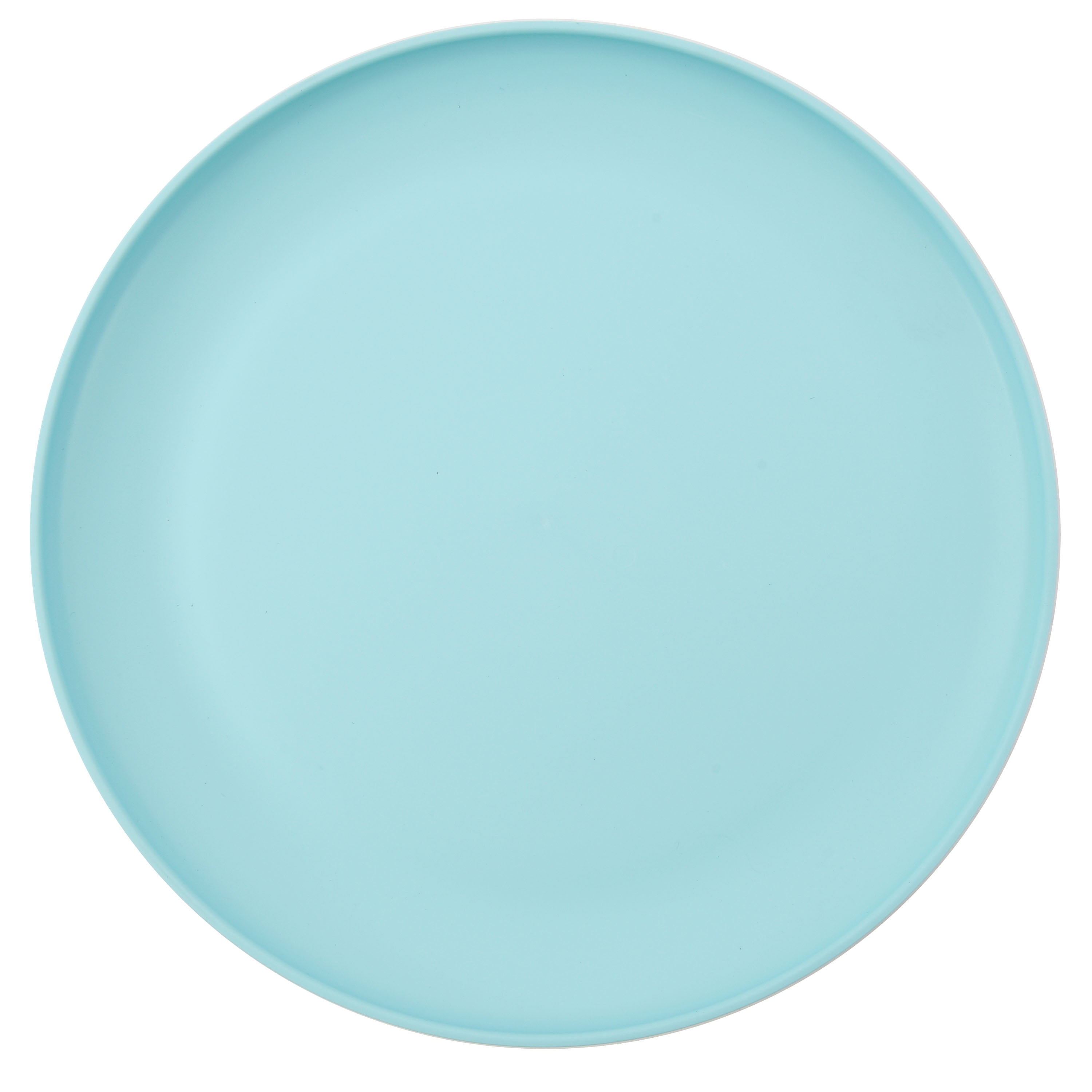 Mainstays 10.5-Inch Plastic Dinner Plate, Teal