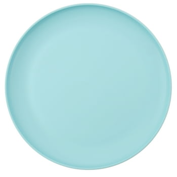 Mainstays 10.5-Inch Plastic Dinner Plate, Teal