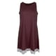 thumbnail image 2 of Mini vestido sin mangas Sunnimix casual playa color vino rojo tamaño M, 2 of 8