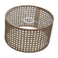 thumbnail image 3 of Drum Lampshade Woven Rattan Lamp Shade, Ceiling Light Fixture Shade, Hanging Pendant Lamp Cover, Chandelier Lampshade for Floor Light, Table Lamp , 22cmx14cm, 3 of 10