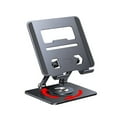 thumbnail image 3 of WSBDENLK 360 Degree Aluminum Alloy Desktop Rotating Stand,Height Laptop Stand,Ergonomically Designed,Compatible with 10-17 Inch Laptop Lift Table and Tablet Stand, 3 of 8