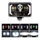 thumbnail image 1 of Faro Led Auxiliar 5 Pulgada Calavera Rgb Para Moto Auto, 1 of 8