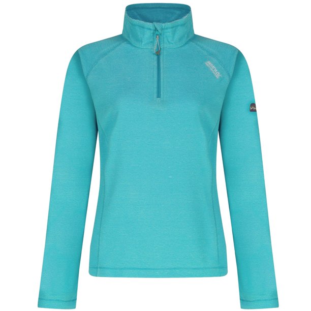 Regatta - Jersey polar con media cremallera modelo Montes para mujer (Atlantis)