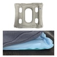 thumbnail image 4 of Cojín de asiento infble ergonómico de aire de transpirable para asiento café Zulema Cojín de asiento inflable, 4 of 8