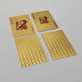 thumbnail image 4 of Firstly Golden Decks Of Premium Plastic Playing Cards Pack Of 2 For Adult - Highly Flexible, Durable Playing Cards With Great Slip & Design With Much Better Look | Use For Party & Game, 4 of 5