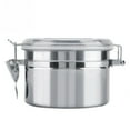 thumbnail image 1 of Coofit Food Storage Container Sealed Stainless Steel Airtight Canister for Tea Coffee, 1 of 9