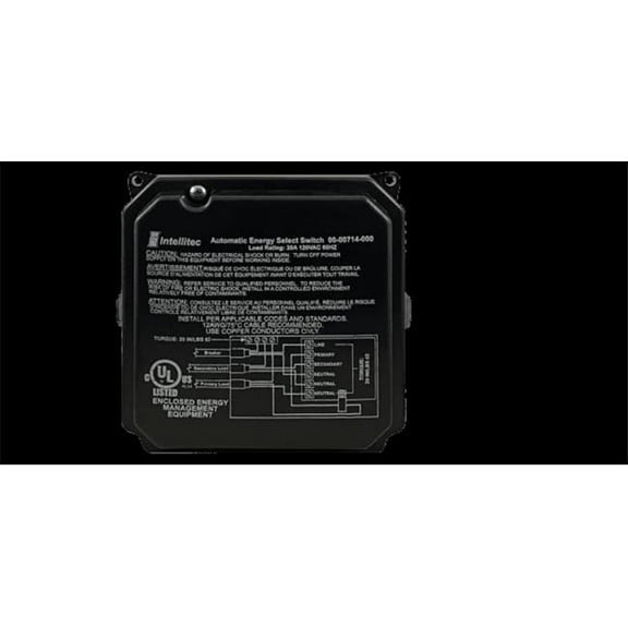 Intellitec Products 00-00714-000 Automatic Energy Selector Switch
