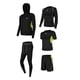 thumbnail image 2 of Conjunto de ropa Interior deportiva 5pcs Salvador Gi Verde m Chándal transpirable para hombre, 2 of 10
