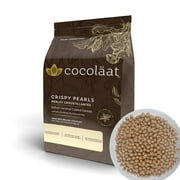 Cocoläat Crispy Pearls Decor | Salted Caramel | Biscuit Cereal Coated With Chocolate | Resealable Stand Up Pouch - 12 oz