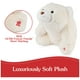 thumbnail image 4 of Oso de peluche GUND Original Snuffles de 25 cm, color blanco, 4 of 8