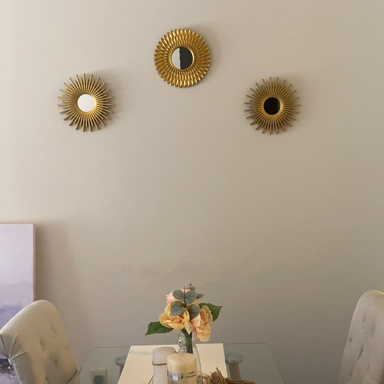 Gold Mirror Wall Decors 3D Gold Mirror Wall Decor Wall Sticker Self Adhesive  Kitchen Bathroom Living Room Gold Mirror Wall DecorsWaves Shape Home Decor  Art Decorati From Lianwan, $7.58