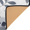 thumbnail image 4 of Ryvnso Cute Koala Leaves Area Floor Rugs Soft Non-Slip Large Mats Nursery Carpets 63" x 48", 4 of 7