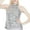 Silver, variant on Inleife Womens Tanks Women's Solid Color Bright Sleeveless Slim Pullover Top with Round Neck