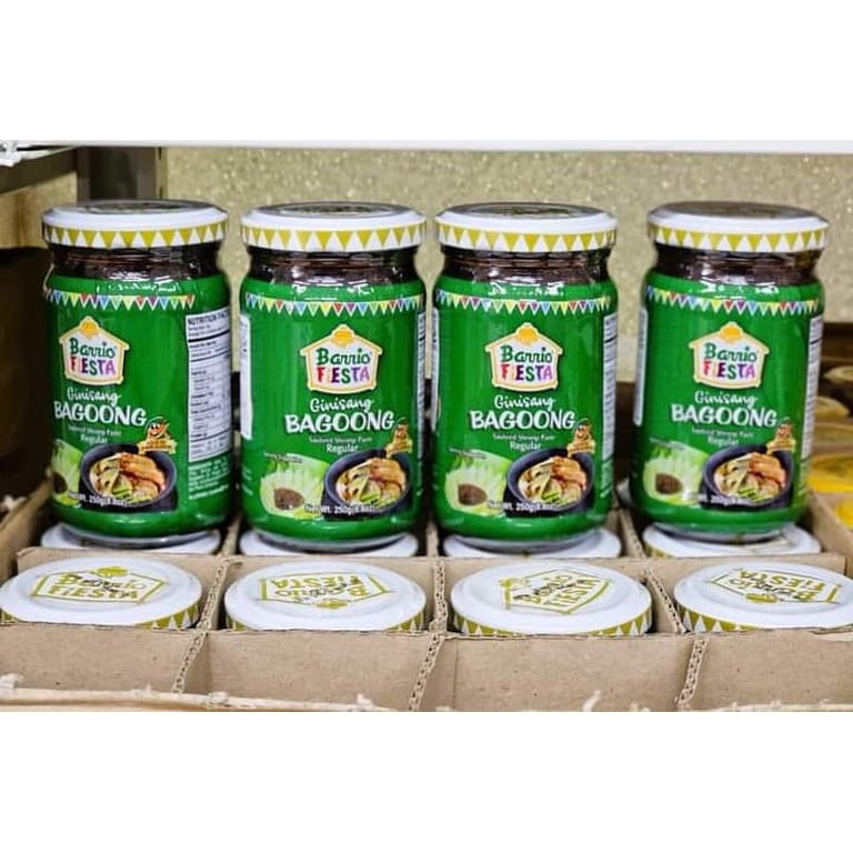 Barrio Fiesta Brand Sautéed Shrimp Paste Seafood Sauce Regular 8.8