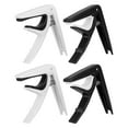 thumbnail image 1 of Miangastore Capo Guitare ABS 4 Pcs 3.9x2.8in, 1 of 9