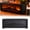 Black, variant on Humidifier Cozy Flame Effect Diffuser With 7 Color Breathing Light And Timer Simulation Fireplace Flame Humidifier Dry For Home Bedroom