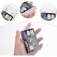 thumbnail image 3 of ORUYROP Hard Plastic Locking Badge Holder, 2 Count, 3 of 7