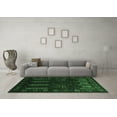 thumbnail image 3 of Ahgly Company Indoor Round Persian Emerald Green Traditional Area Rugs, 7' Round, 3 of 4