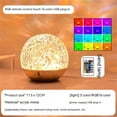 thumbnail image 1 of Water Ripple Projector LED Night Lights 3 Colors Remote Crystal Table Lamp USB Powered For Ceiling Bathroom Bedroom Decor RGB remote, 1 of 5