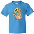 thumbnail image 3 of Inktastic Cute Chipmunk with Sunflower Youth T-Shirt, 3 of 5