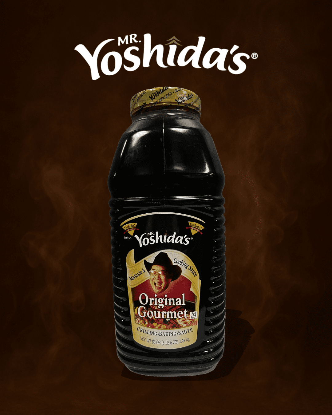 Mr. Yoshida's Original Japanese Barbecue Gourmet Marinade & Cooking Sauce, 1 - 86 oz Chef Size Bottle