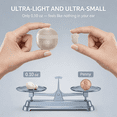 thumbnail image 6 of Invisible Mini Earbuds Wireless Bluetooth Small Headphones Low Profile Micro Smallest Tiny Discreet Hidden Headphones for Work Invisible Sleep Wireless Earphone for Small Ear Canals, 6 of 9