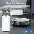 thumbnail image 5 of Dyrabitick Robot Vacuum Cleaner , Mop Combo for Pet Hair/Carpet/Hard Floors, Wifi/Alexa/App Scheduling, 5 of 11