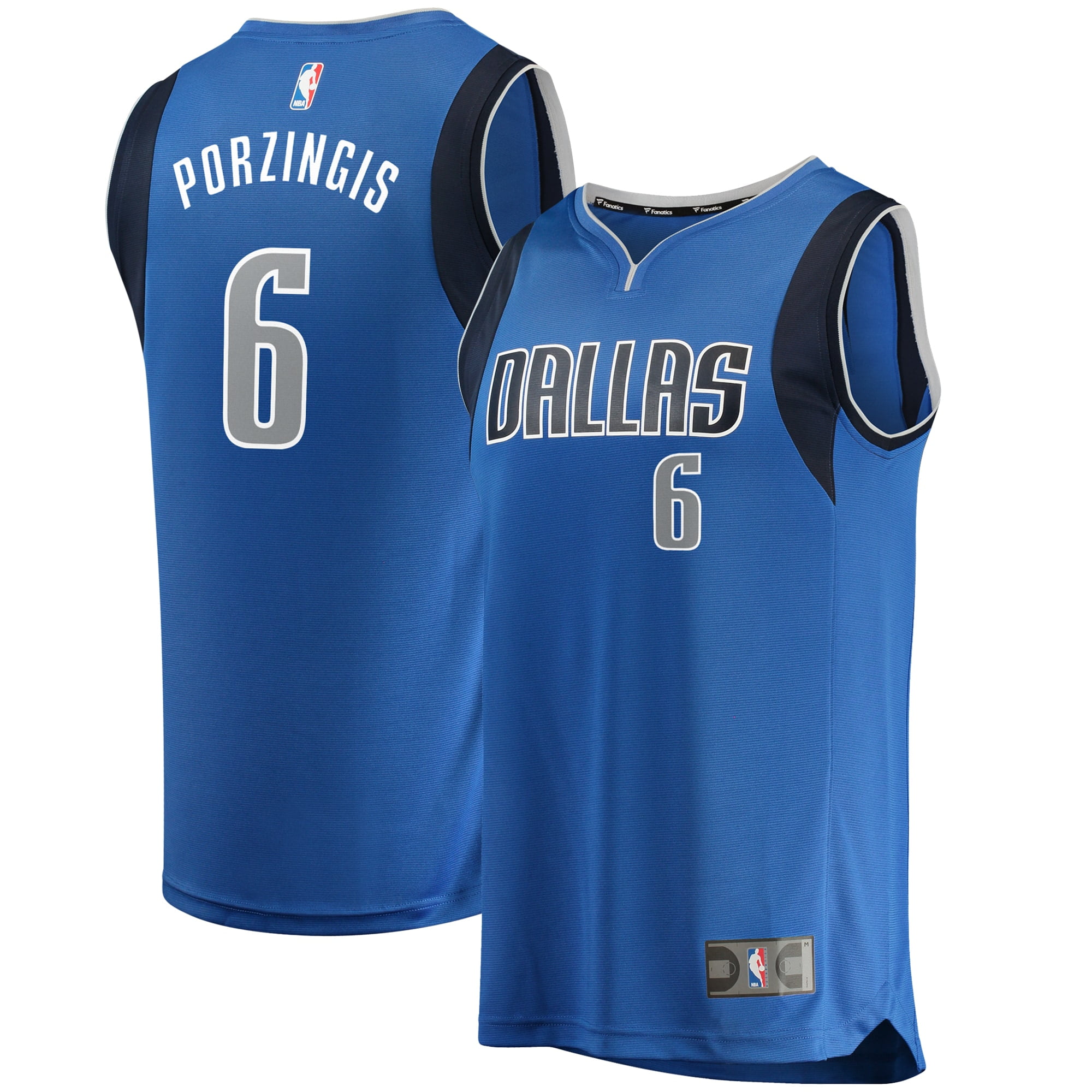 porzingis retro jersey