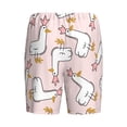 thumbnail image 5 of Fotbe Goose Queen Pajama Shorts for Men, Men's Pajama Bottoms, Sleepwear,Short Pajama Pants-4X-Large, 5 of 9