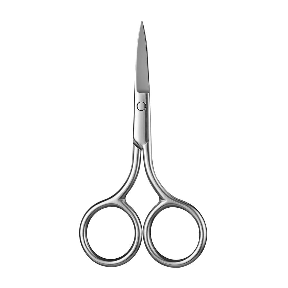 Crazy Hairdressing Scissors Fit for Beard Isolated on White Background  Stock Photo - Image of special, enter: 177744616