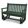 thumbnail image 1 of POLYWOOD&reg; Traditional Recycled Plastic 48 in. Outdoor Glider Loveseat, 1 of 3