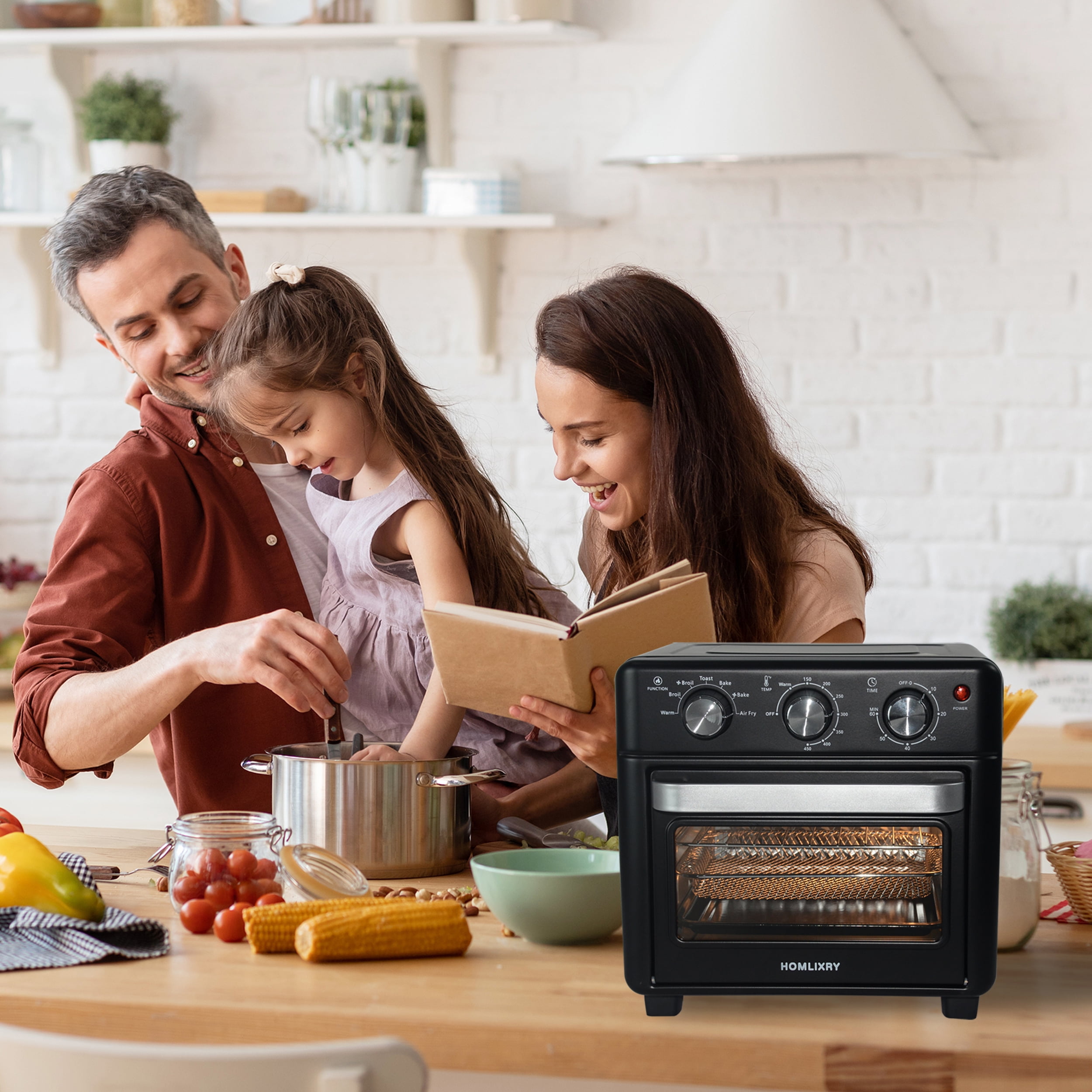 With Grill Cuisinart TOA-95 Review: Large Digital AirFryer Toaster