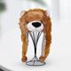 thumbnail image 2 of 2 Uds. de Gorro de Felpa de Animales Bonitos, Decoración de Utilería para Fotografía león Bonitos Sombrero de novedad, 2 of 10