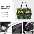 thumbnail image 3 of Easygdp Jungle Leopard Yellow Bolsa de Viaje de Playa de Gran Capacidad, Bolsa Tote Perfecta para la Playa, Escapadas de Fin de Semana y Viajes, 3 of 7