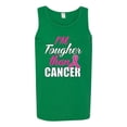 thumbnail image 2 of I'm Tougher Than Cancer Mens Graphic Tank Top, Kelly, 3XL, 2 of 3