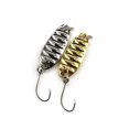 thumbnail image 2 of TFixol 6 uds Señuelos de Pesca duros señuelos de cuchara de alta oro plata, 2 of 8