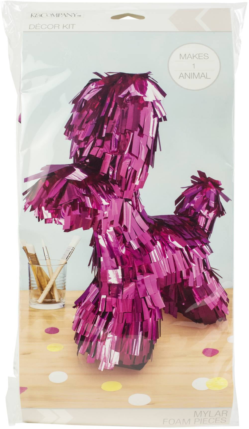 K&Company Paper Kit-Balloon Animal Pinata, Makes 1